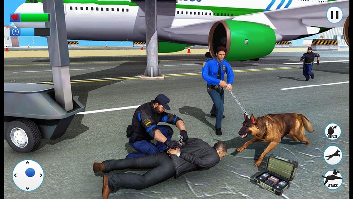 US Police Dog Games Airport screenshot image 2_Popularmodapk.com