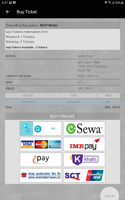 QFX Cinemas screenshot image 7_Popularmodapk.com