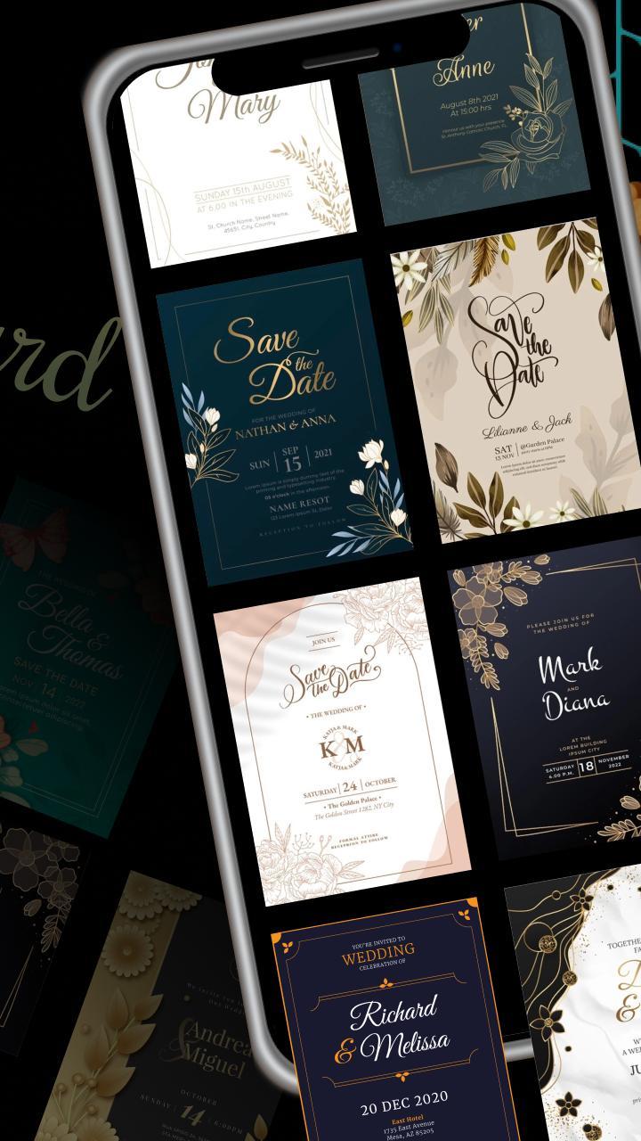 Invitation E-card Maker screenshot image 2_Popularmodapk.com