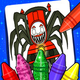 Choo Choo Charles Coloring2.0_Popularmodapk.com