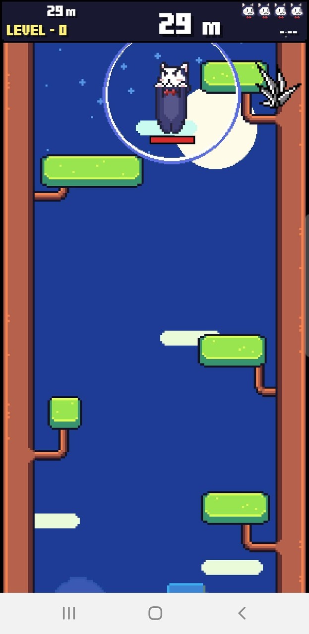 Ninja Cat (Cat climbing tree) screenshot image 4_Popularmodapk.com