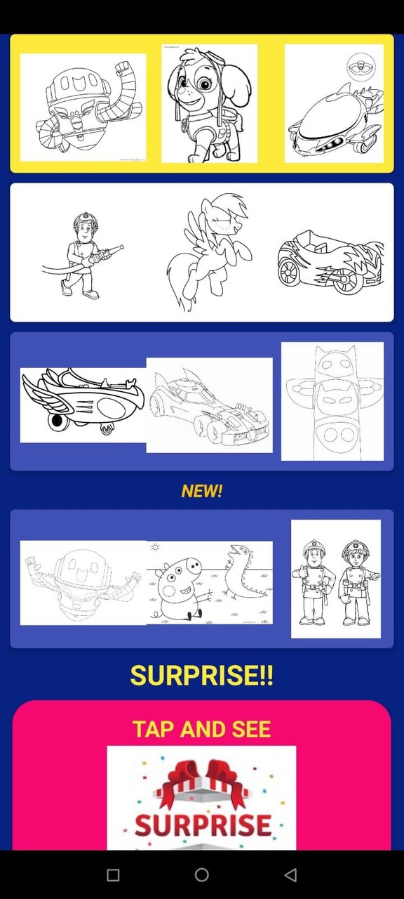 PJ Mask PAW Hero Paint Cards screenshot image 3_Popularmodapk.com