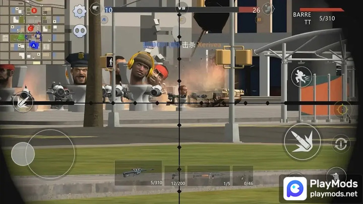 Pixel Battle War<span>(Unlimited Currency)</span> screenshot image 2_Popularmodapk.com