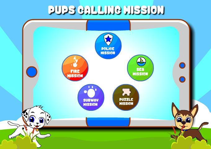 Pups Rider Call Phone Mission screenshot image 5_Popularmodapk.com