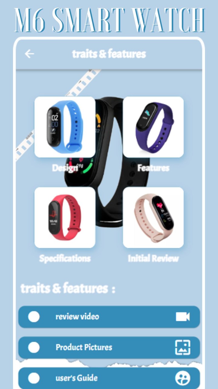 M6 Smart Watch Guide screenshot image 9_Popularmodapk.com
