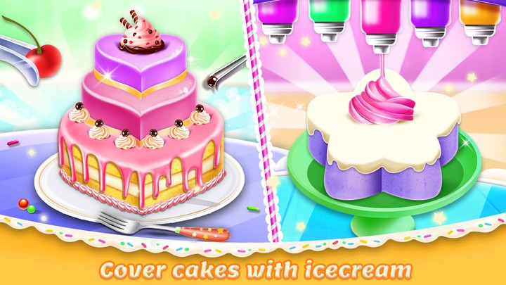 Ice cream Cake Maker Cake Game screenshot image 5_Popularmodapk.com