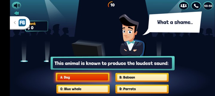 Millionaire Quiz HD screenshot image 3_Popularmodapk.com