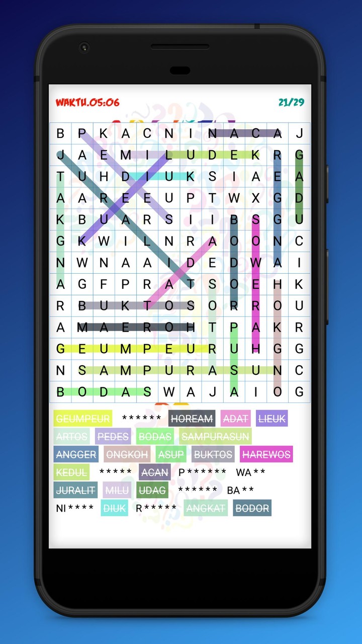 Game Kosakata Sunda screenshot image 2_Popularmodapk.com