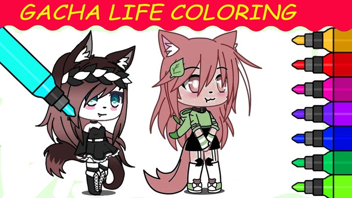 Gacha Life Coloring book screenshot image 4_Popularmodapk.com