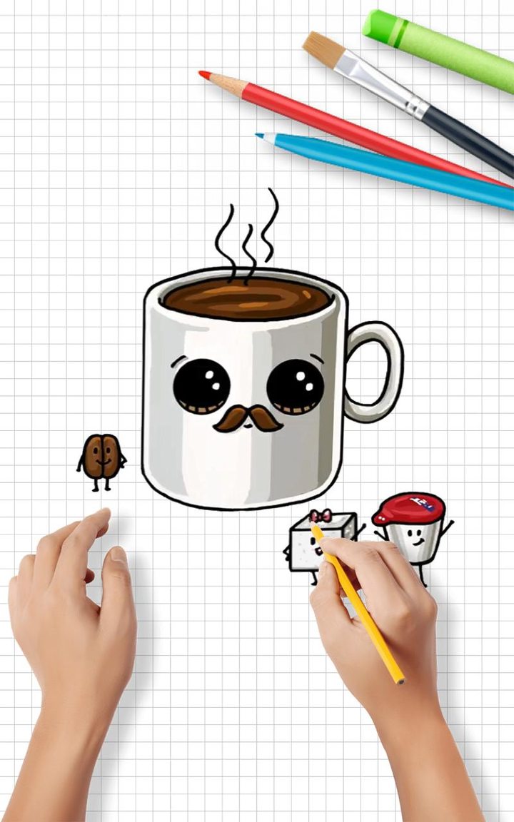 Draw Cute Drinks & Juices Step by step screenshot image 13_Popularmodapk.com