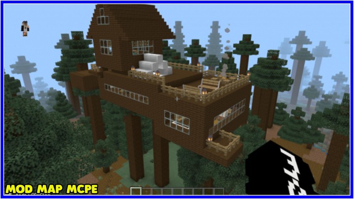 Tree House Craft Map for MCPE screenshot image 5_Popularmodapk.com