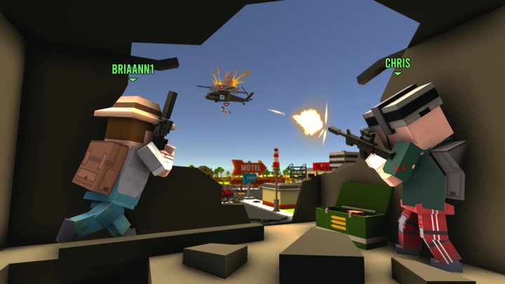 Craft Theft War: Shooter Game screenshot image 3_Popularmodapk.com
