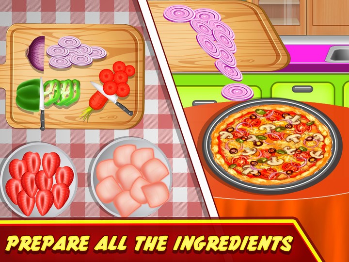 Pizza Maker Kitchen Cooking screenshot image 2_Popularmodapk.com