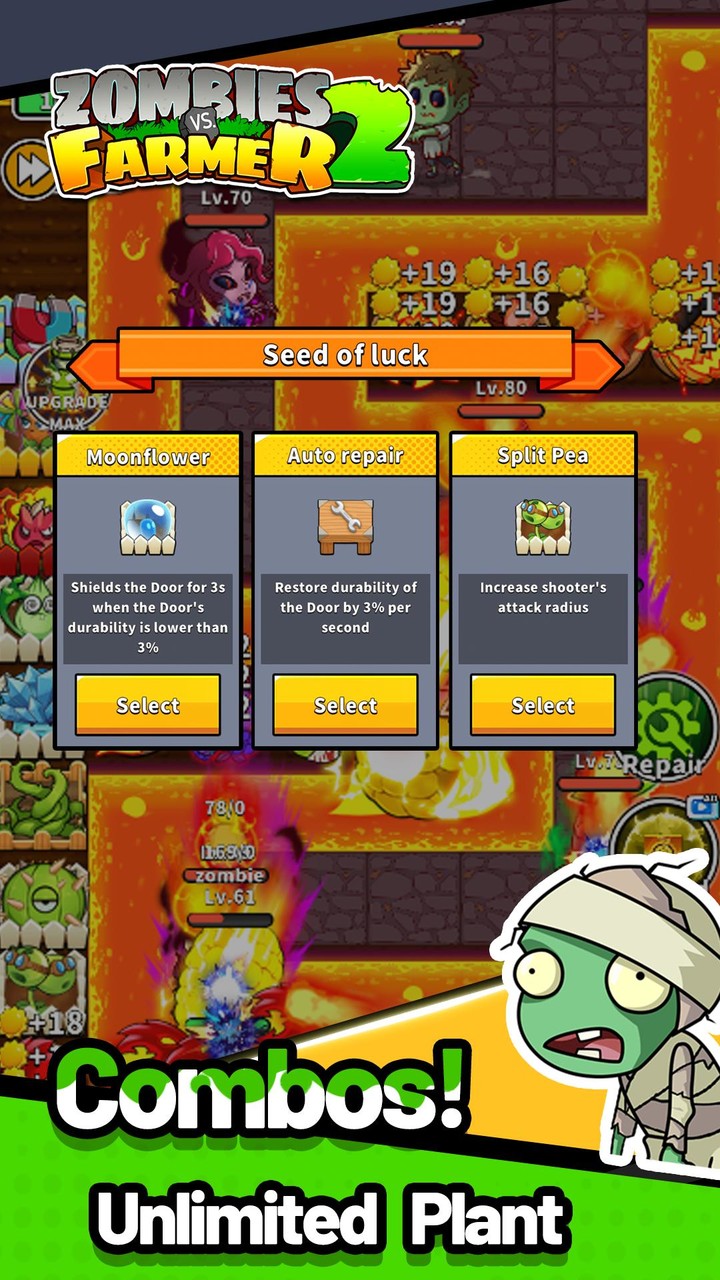 Zombies vs. Farmer 2 screenshot image 4_Popularmodapk.com