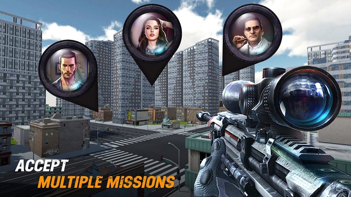 Hitman Sniper Shooting Game screenshot image 4_Popularmodapk.com