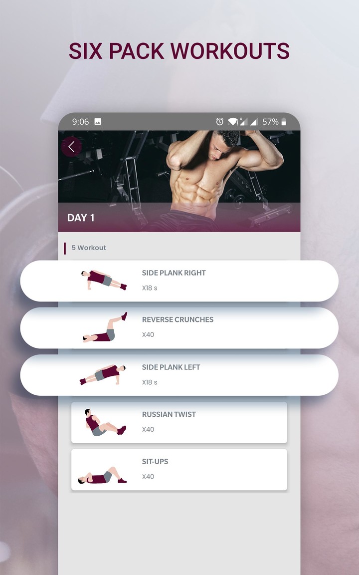Abs Workout -Six Pack 30 Days screenshot image 2_Popularmodapk.com