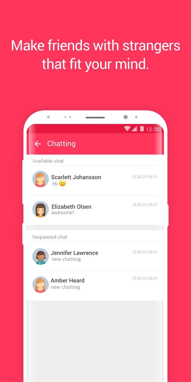 Smile Talk - Random Chat screenshot image 8_Popularmodapk.com