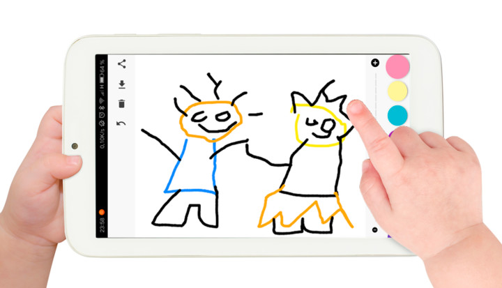 Paint & Draw tool for kids screenshot image 1_Popularmodapk.com