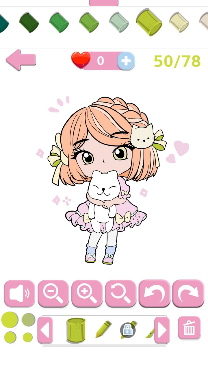 Kawaii coloring: Paint & Color screenshot image 3_Popularmodapk.com