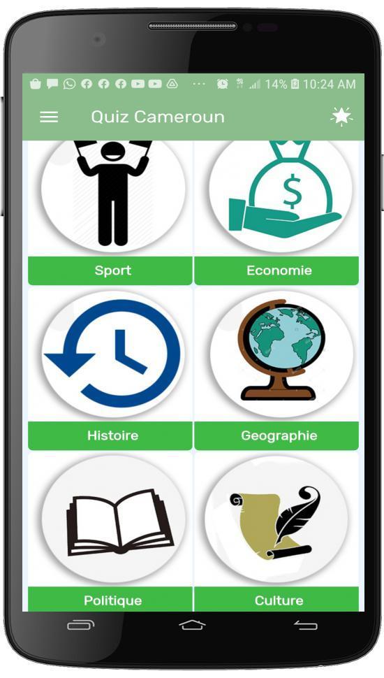 Quiz Cameroun screenshot image 1_Popularmodapk.com