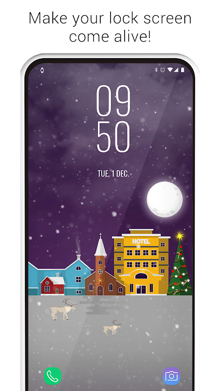 Christmas live wallpapers screenshot image 7_Popularmodapk.com