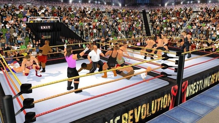 Wrestling Revolution 3D screenshot image 5_Popularmodapk.com
