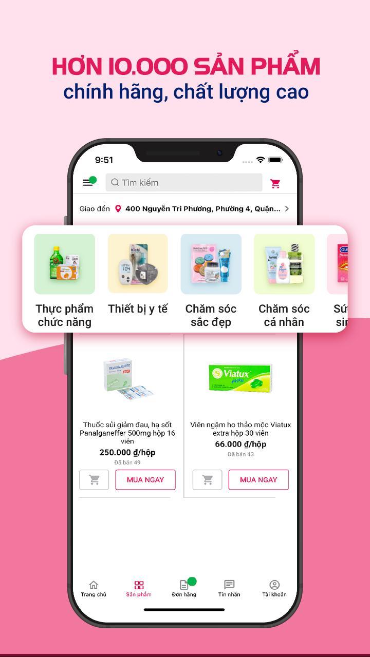 Medigo Tư Vấn Giao Thuốc 24/7 screenshot image 4_Popularmodapk.com