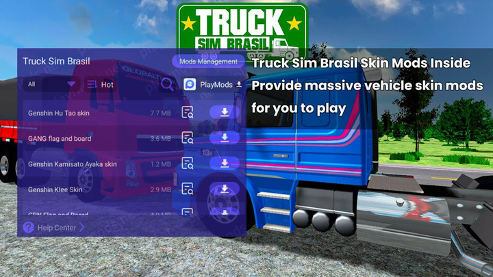 Truck Sim Brasil<span>(Skin Mods Inside)</span> screenshot image 1_Popularmodapk.com