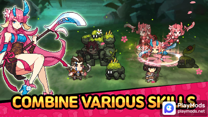 Unknown Knights: Pixel RPG<span>(No Ads)</span> screenshot image 3_Popularmodapk.com