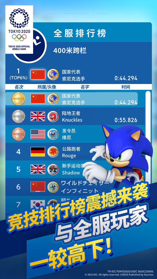 Sonic in Tokyo 2020 Olympic Games screenshot image 8_Popularmodapk.com