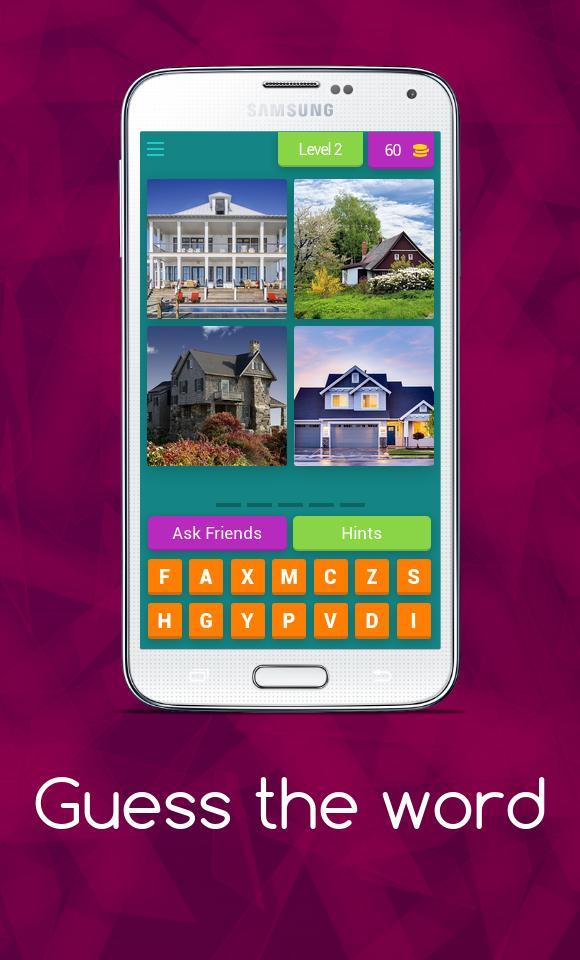 Guess the word 4pic 1 word screenshot image 1_Popularmodapk.com