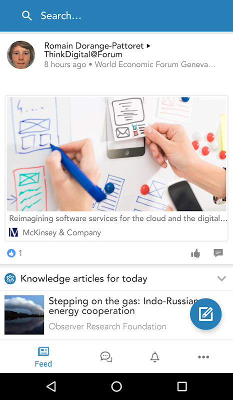 World Economic Forum TopLink screenshot image 1_Popularmodapk.com