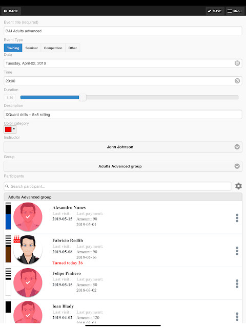 GroupMan BJJ screenshot image 37_Popularmodapk.com