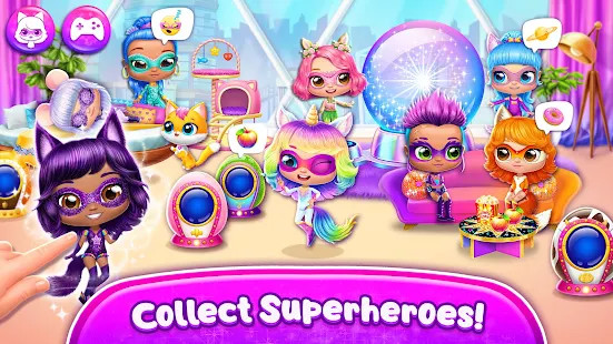 Power Girls - Fantastic Heroes<span>(Free shopping)</span> screenshot image 3_Popularmodapk.com