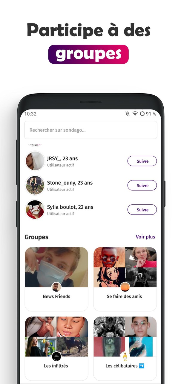 Sondago : se faire des potes screenshot image 2_Popularmodapk.com