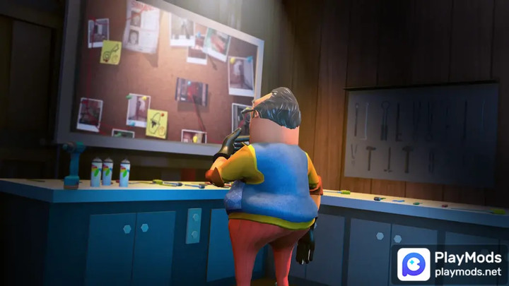 Hello Crazy Neighbor Game 3D<span>(No ads)</span> screenshot image 4_Popularmodapk.com