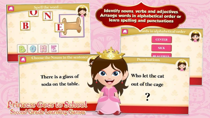 Princess Second Grade Games screenshot image 4_Popularmodapk.com