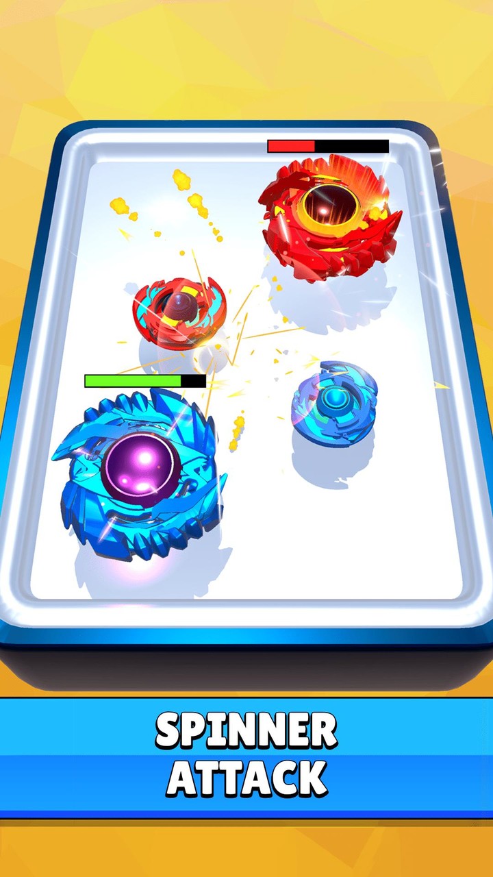 Spinner Battle Merge Attack screenshot image 4_Popularmodapk.com