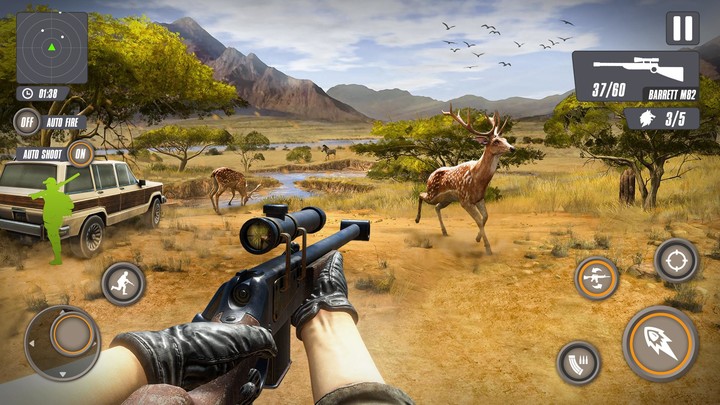 Deer Hunting- Wild Deer Hunter screenshot image 3_Popularmodapk.com